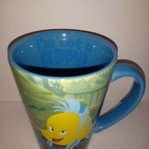 Disney little Mermaid Flounder Im Not A Guppy! Mug